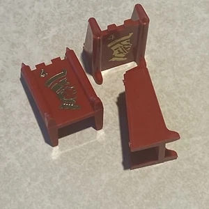 Stratego: Vintage 1961 Replacement Pieces: 3 Red Majors - Picture 1 of 1
