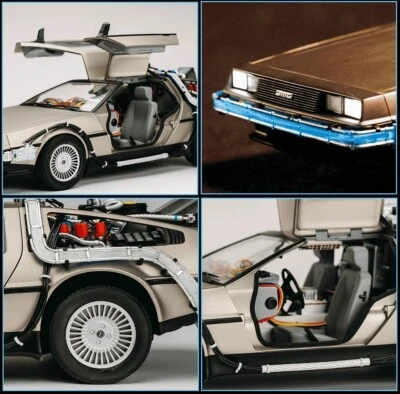 RARE Tomy Back To The Future 1/10 Scale DeLorean Time Machine Movie Replica - Image 1 of 4