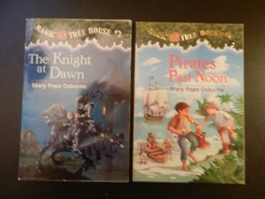 *MAGIC TREE HOUSE* LOT OF FOUR DIFFERENT used paperback books #'s 2, 4, 5 & 11 - Imagen 1 de 4