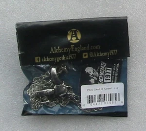 Alchemy Gothic Skull Of Azrael Pendant New/Vintage. - Picture 1 of 1