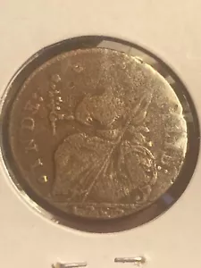 1787 Connecticut Colonial Copper Coin, Draped Bust Left - Picture 1 of 4