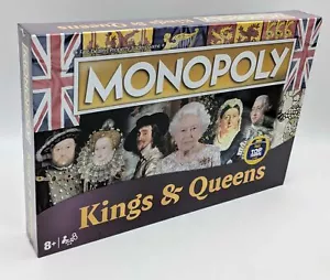 Monopoly Kings & Queens of Great Britain Könige und Königinnen NEU - Picture 1 of 11