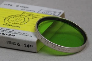 Series VI 6 41mm Drop-In Filter EDNALITE G-1 X1 Green B&W Contrast USA NEW OS - Picture 1 of 1