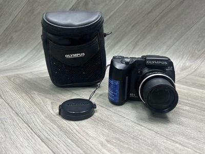 Olympus SP-500 UZ 6.0MP 10x Optical Zoom Bridge Digital Camera Case Memory Card - Image 1 of 4