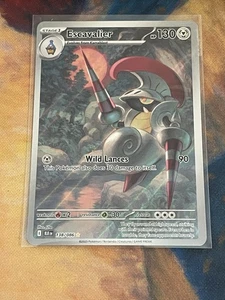 Pokemon SV: Black Bolt Escavalier - 138/086 - Illustration Rare - Picture 1 of 2