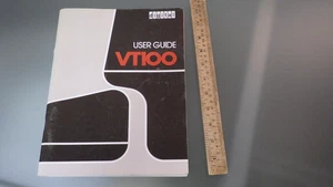 Vtg 1981 Digital Equipment Corp. DEC VT100 Komputer PC Instrukcja obsługi Instrukcja obsługi - Zdjęcie 1 z 9