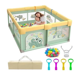 Baby Playpen 200 x 180 Playpen for Babies and Toddlers with accessories - Picture 1 of 8
