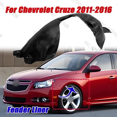 Front Driver Side Fender Liner For Chevrolet Cruze,2011 2012 2013 2014 2015 2016 Foto 1 de 4