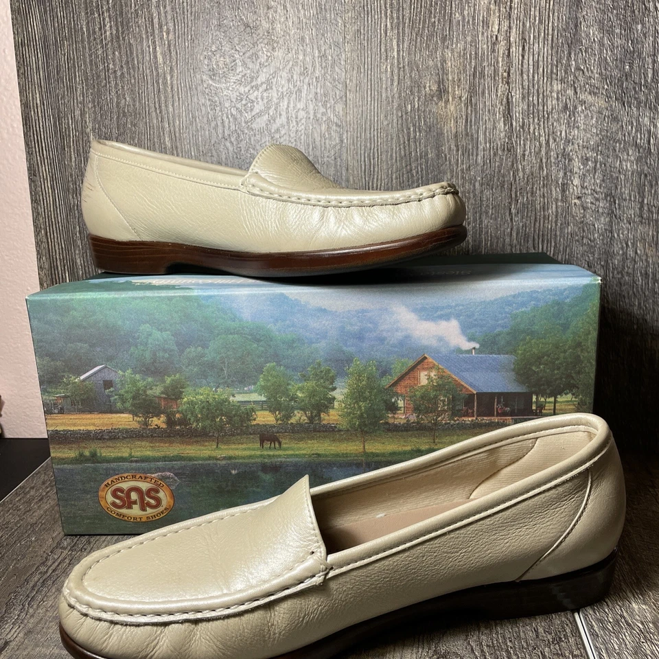 Mocasines SAS Huggy Caramelo Mujer - Talla 11 - Excelente Estado Foto 1 de 3