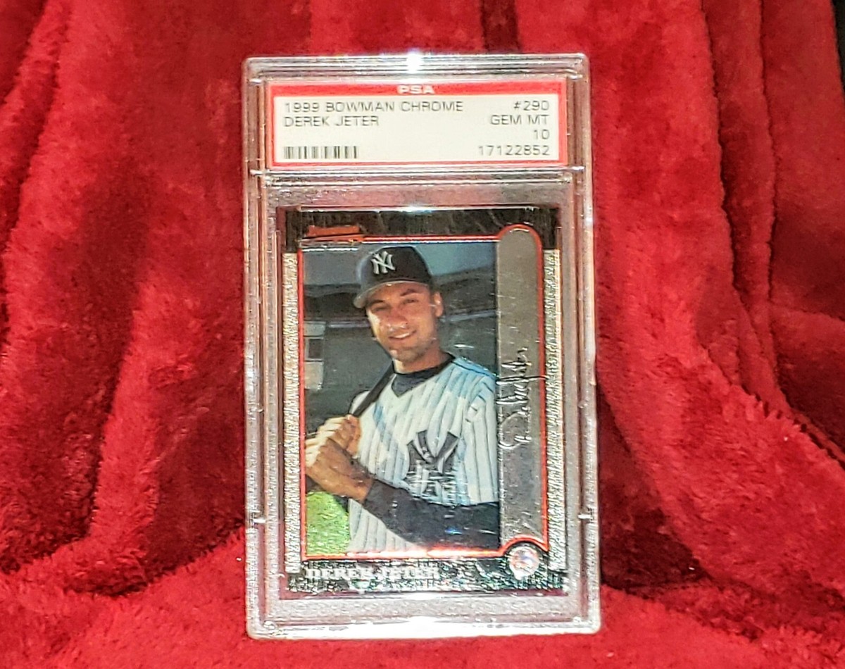 その他 DEREK JETER 1999 BOWMAN CHROME REFRACTOR Derek Jeter 1999 Topps Chrome Super Chrome Refractor Card#14