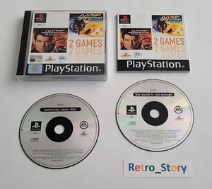 Sony Playstation PS1 - 007 : Tomorrow Never Dies & The World is Not Enough - PAL - Picture 1 of 6