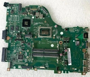 Acer Aspire E5-553G laptop mainboard AMD A10-9600P CPU 2GB R5 GPU NB.GEQ11.006 - Picture 1 of 4