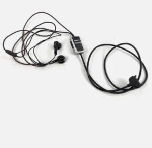 Vintage Nokia HS-23 In Ear Stereo Headset Hands-Free Silver Black AS-IS - Picture 1 of 9