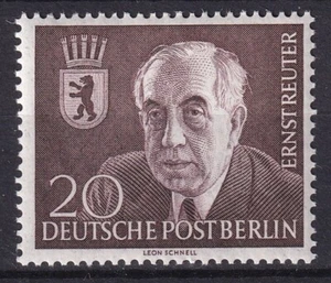 Deutschland Berlin 1954 MiNr 115 Ernst Reuter postfrisch ss - Bild 1 von 1