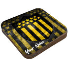 Set of 4 Personalized Custom Wood Coaster Glossy Liga Uruguay Futbol Soccer