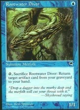 4 Rootwater Diver - LP - Tempest - mtg - x4 4x