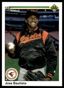 1990 Upper Deck #8 Jose Bautista Baltimore Orioles