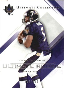 2004 Ultimate Collection Football Card #99A Josh Harris Rookie