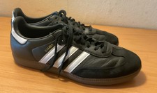 Adidas Samba Sneaker Leder Schwarz  GR 43,5
