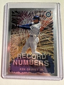 K98,281 - 1999 Topps Chrome Record Numbers #RN4 Ken Griffey Jr.
