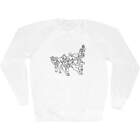 'Running Sled Dogs' Adult Sweatshirt / Sweater / Jumper (Sw012676)