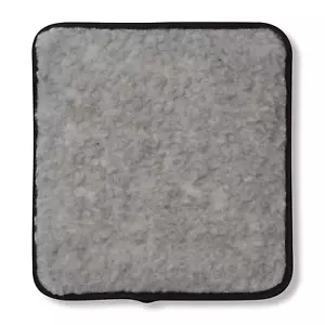 Hotties Micro Hottie - Microwave Hot Water Bottle - Lambswool Fleece - Grey - Picture 1 of 8