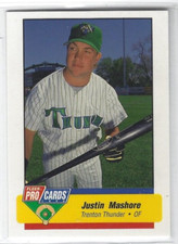 1994 Trenton Thunder (Class AA-Detroit Tigers) Justin Mashore