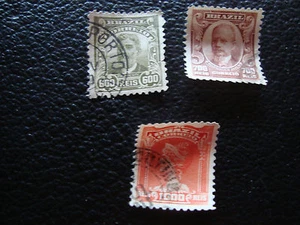 BRASILIEN - Briefmarke yvert et tellier Nr. 136 bis 138 obl (A23) stamp brazil - Bild 1 von 1