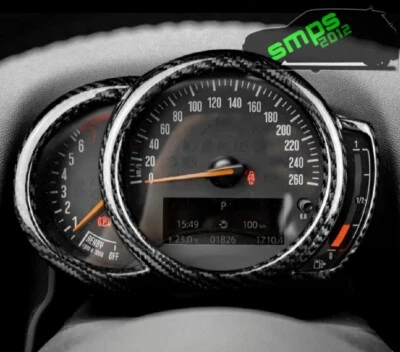 Mini Cooper Gen 3 F54 Clubman Tachimetro Fibra di Carbonio Copertura Surround - Immagine 1 di 3