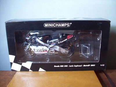 1/12 MINICHAMPS 122 026165 HONDA NSR 500 HONDA PONS MOTOGP 2002 LORIS CAPIROSSI - Image 1 of 4
