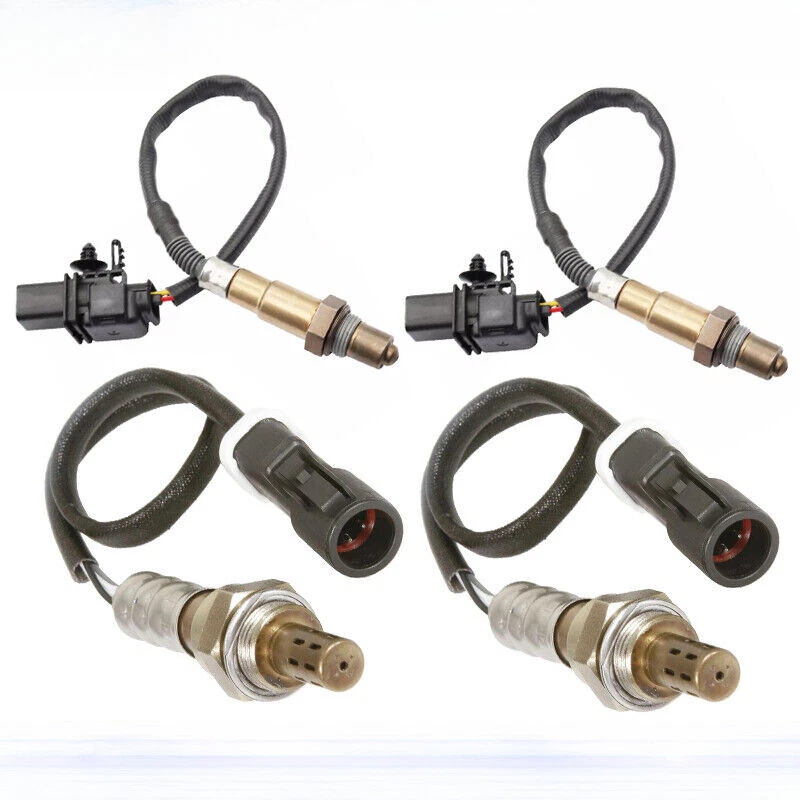 For 2009 2010 Lincoln MKS 3.7L Ford Flex 3.5L Oxygen Sensor Up+Downstream 4Pcs - Image 1 of 4