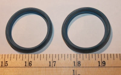 Nuevos sellos de colector de admisión Harley-Davidson #26995-97, EVO, doble cámara, XL 1986 en adelante Foto 1 de 4