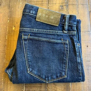 Todd Snyder Japanese Selvedge Denim Jeans Mens's W31xL29 Button Fly Stretch - Picture 1 of 22