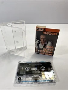 Merle Haggard I Think I'll Just Stay Here And Drink Cassette Tape - Picture 1 of 7