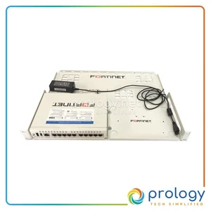 Fortinet FG-60F Fortigate-60F Firewall Network Security + SP-RACKTRAY-02 Tray - Picture 1 of 3