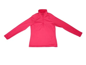 Patagonia Women’s Medium R1 Pullover Fleece 1/4 Zip Rossi Pink Polartec - Picture 1 of 11