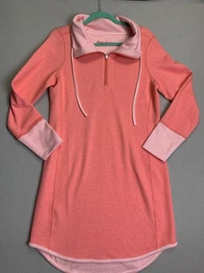 Tommy Bahama Sun Fade Flipside Reversible Sweatshirt Dress Sz Small Beach Resort - Picture 1 of 11