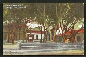 La Guairo Guaira Place Vargas Statue Estado Vargas Venezuela ca 1910 - Picture 1 of 1