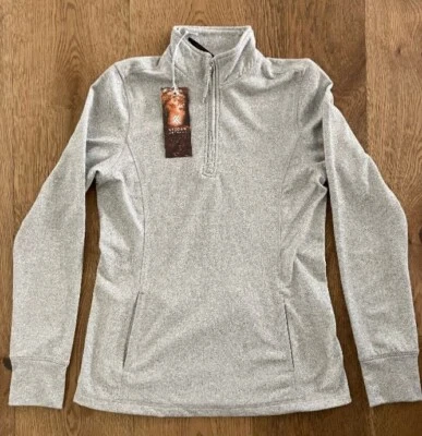 NWT Women's Kyodan Outdoor 1/4 Zip Double Brushed Jacquard Pullover Size: Medium - Image 1 of 4