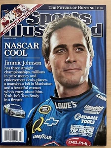 JIMMIE JOHNSON NASCAR SPORTS ILLUSTRATED - NO LABEL - NOVEMBER 24 2008 - Picture 1 of 1