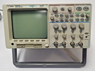 AGILENT 54624A MEGA ZOOM OSCILLOSCOPE 100MHz 200 MS a/s 4 CHANNEL w/ N2757A MOD - Image 1 of 4