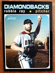 Robbie Ray 2020 Topps Heritage Chrome #THC-431 065/999 Short Print SP - Picture 1 of 2
