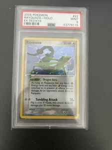 Pokemon PSA 9 MINT Rayquaza 22/107 EX Deoxys *Holo* Rare 2005 *Super Rare* - Bild 1 von 2