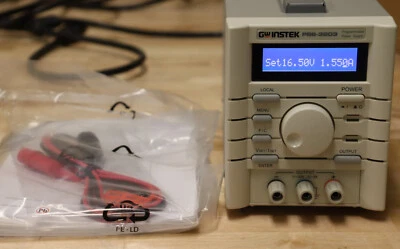 GW Instek PSS-3203 DC Power Supply 0-32V, 0-3A, 96W NEW IN BOX, Two Available - Image 1 of 4