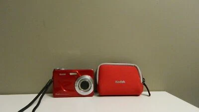 Kodak EasyShare CD80 Digital Camera Red 10.2MP 3x Optical Zoom + original Case - Image 1 of 4