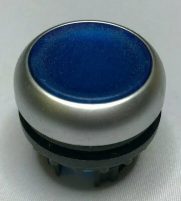 EATON Beleuchteter Drucktaster blau rund Außen-⌀ 29,6mm