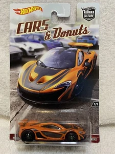 Hot Wheels Cars & Donuts "McLaren P1" DWH90-4B10 - Picture 1 of 3