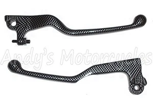 Carbon Clutch & Front Brake Lever Blades Levers Aprilia RS125 RS 125 1996-2005 - Picture 1 of 1