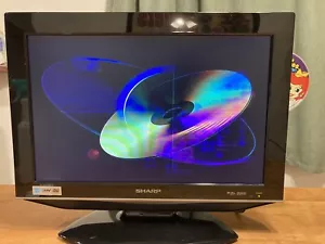 Sharp TV / DVD COMBO LC-19DV22U 19" LCD Dolby DTS HDMI, S video. NO REMOTE!! - Picture 1 of 24