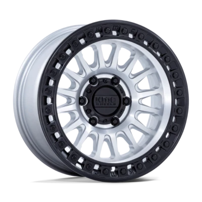 Серебряные ободы колес 18 дюймов для Ford F250 F350 KMC IMS KM552 KM552DB18908718 18x9 4 - Изображение 1 из 4